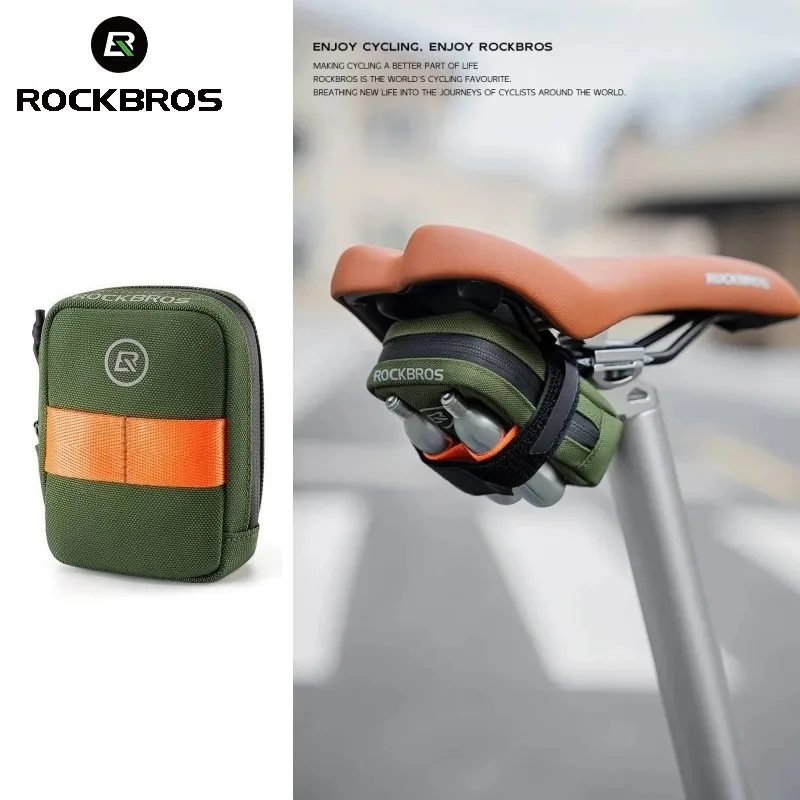 Cycling Commute Essentials - حقيبة سرج الدراجة من روك بروس،