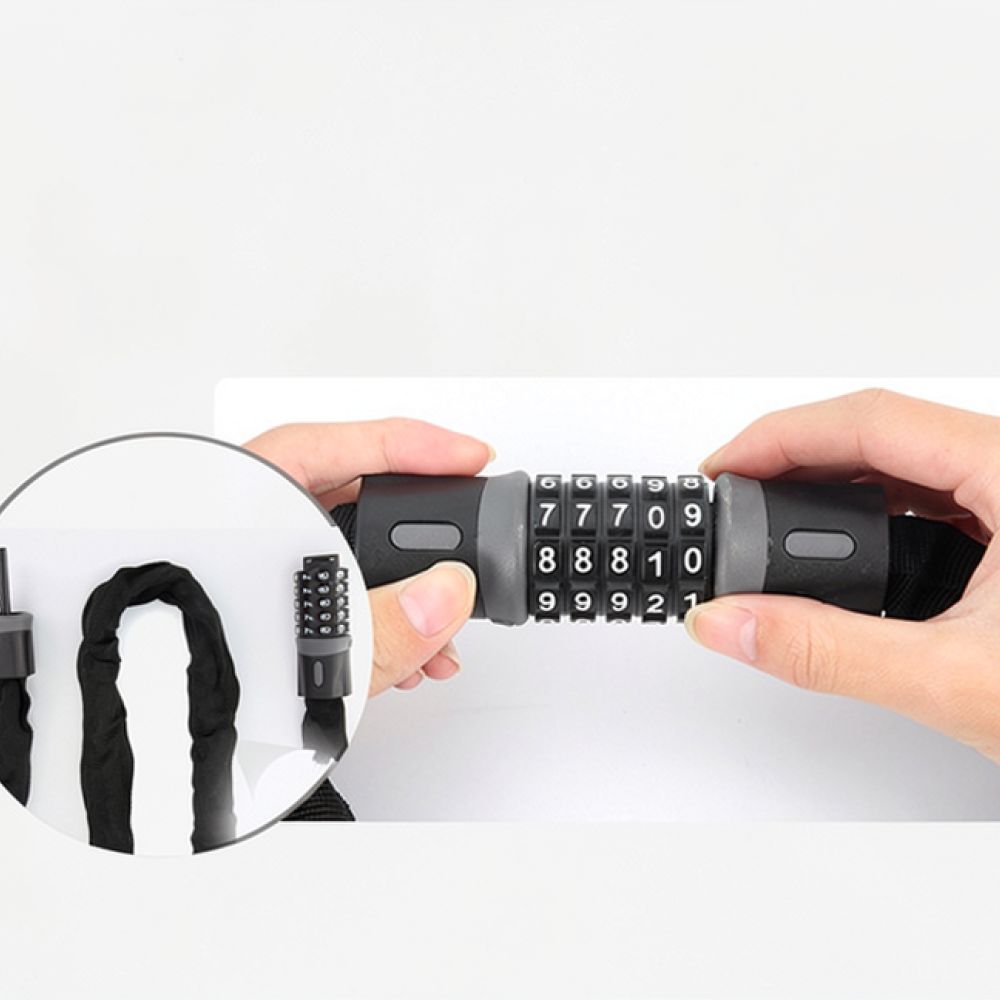 قفل أمان للدراجات من كواسوودت، - مراجعة Cable Lock Flexible وسعره
