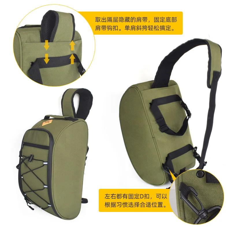 حقيبة خلفية للدراجة بسعة 8 لتر - مراجعة Panniers Waterproof Rear وسعره