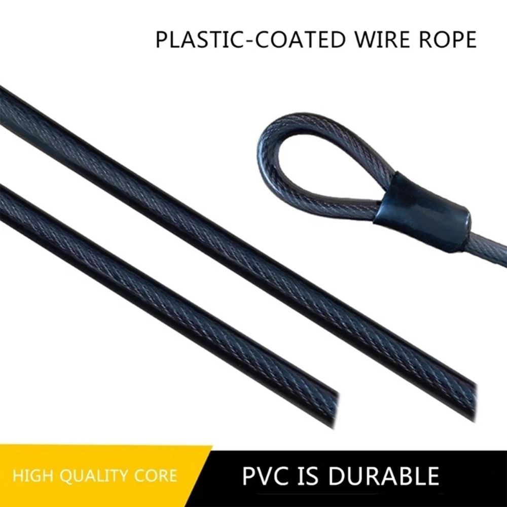 كابل قفل دراجة مضاد للسرقة، مر - مراجعة Cable Lock Flexible وسعره