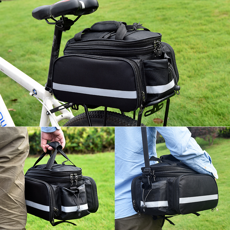 حقيبة سلة للدراجات بسعة كبيرة  - مراجعة Panniers Waterproof Rear وسعره