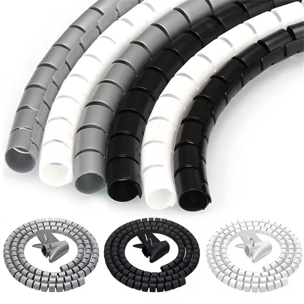 منظم كابلات حلزوني مرن بطول 2  - مراجعة Cable Lock Flexible وسعره